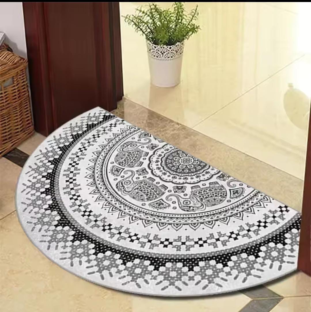 Door Rug Semi-circular Floor Mat