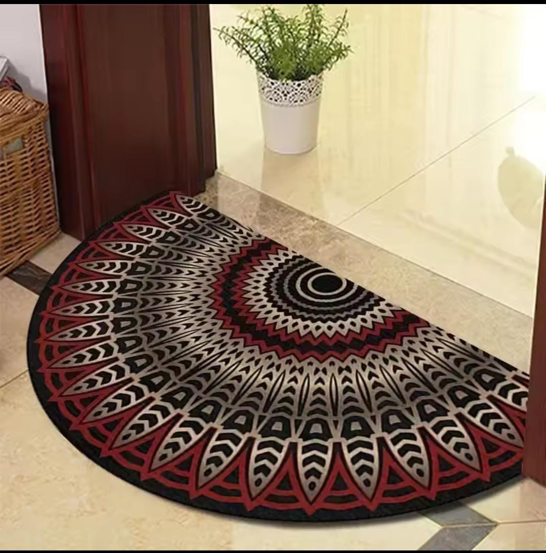 Door Rug Semi-circular Floor Mat