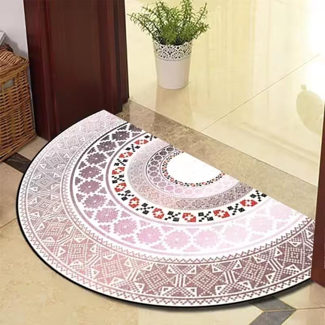 Door Rug Semi-circular Floor Mat