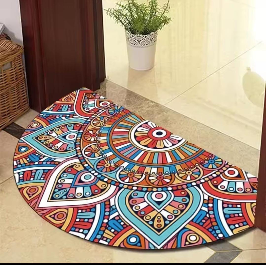 Door Rug Semi-circular Floor Mat