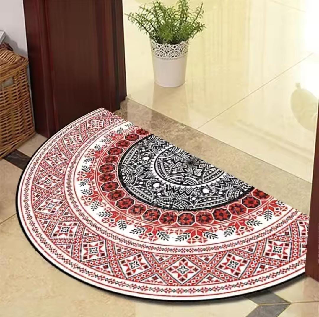 Door Rug Semi-circular Floor Mat