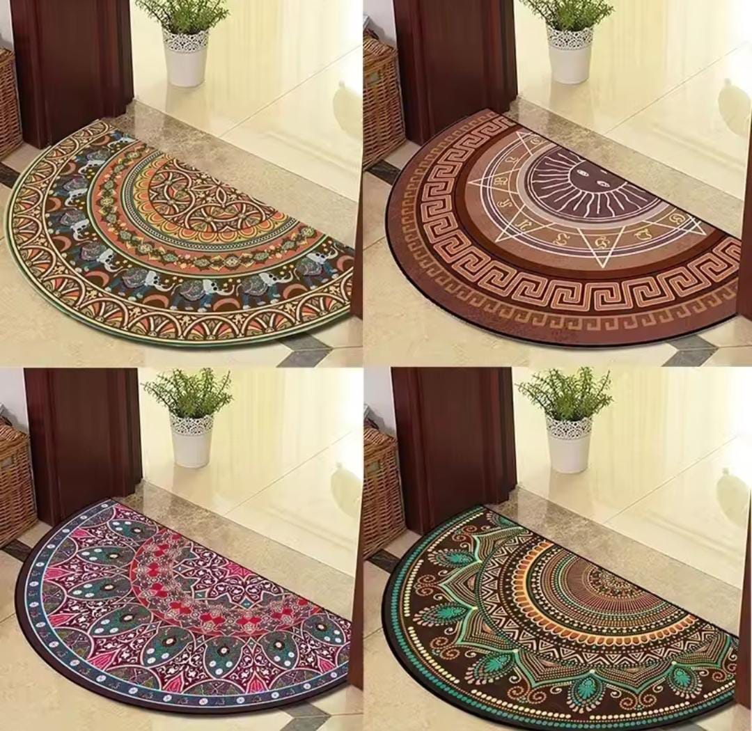 Door Rug Semi-circular Floor Mat