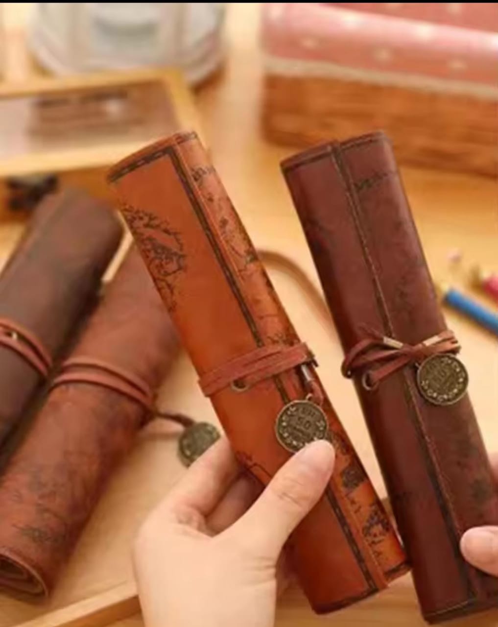 Leather Pencil Case