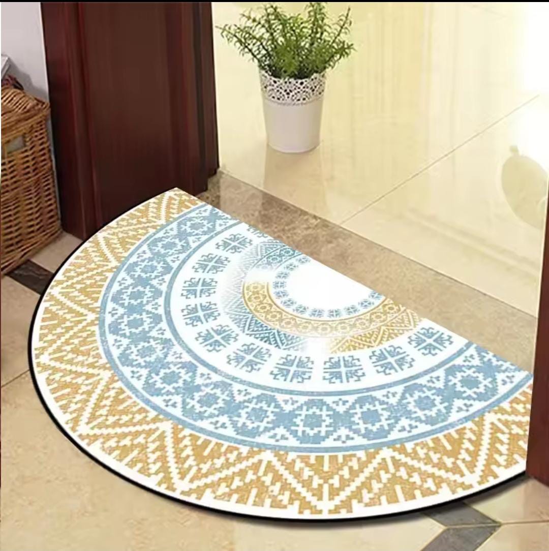 Door Rug Semi-circular Floor Mat