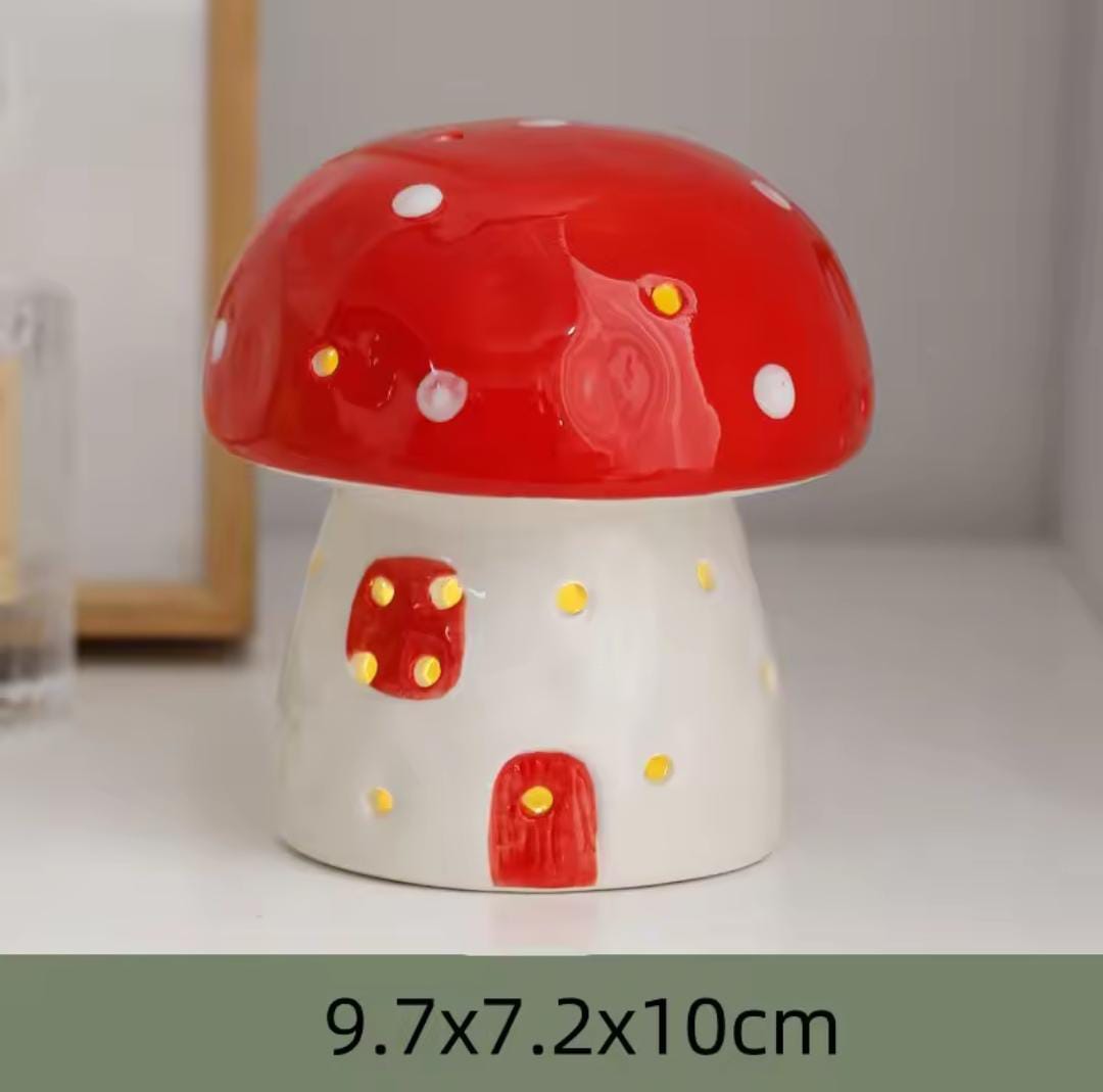 Mushroom Ceramic Night Light