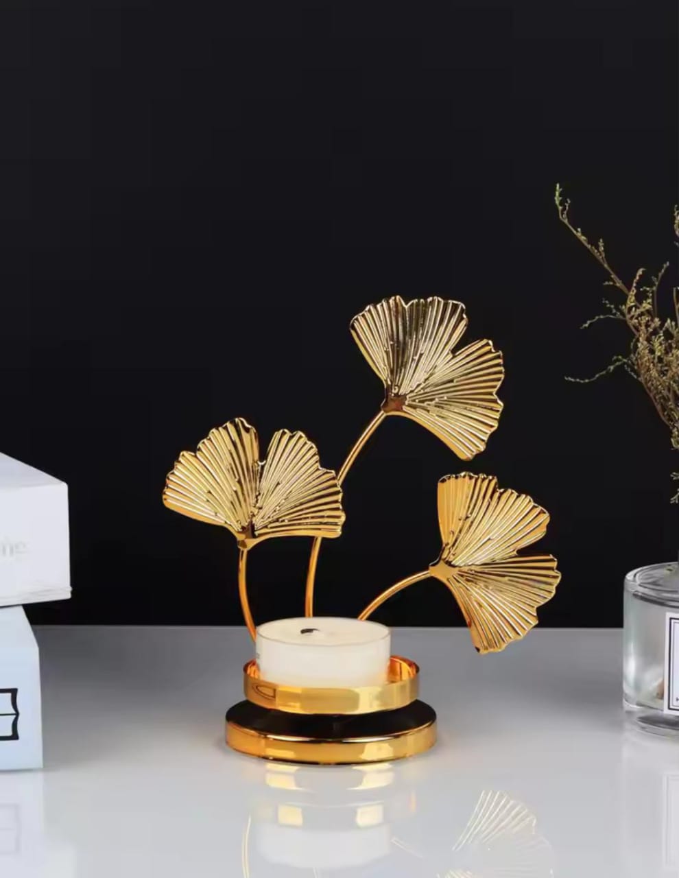 Leaf Candlestick