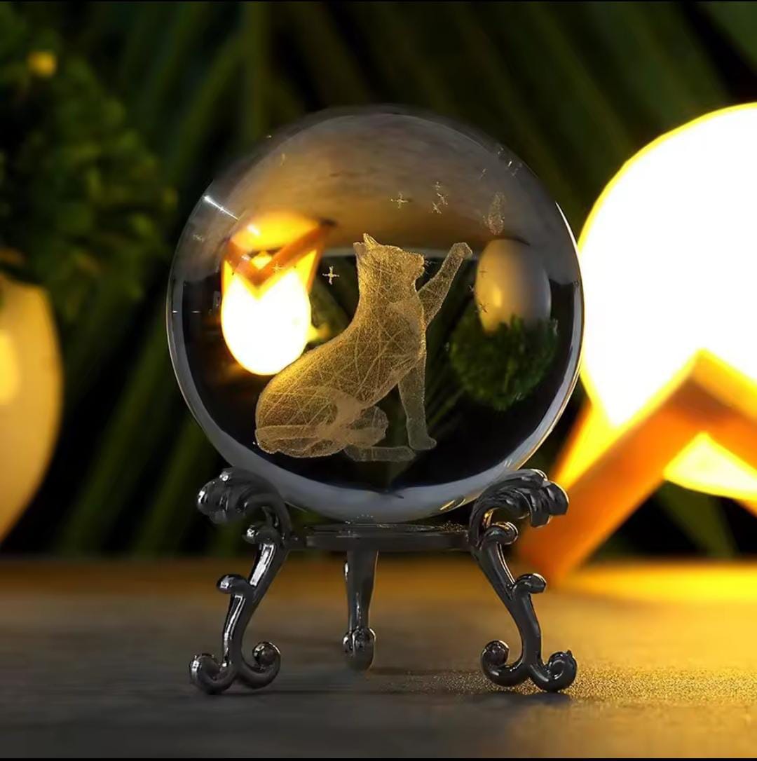 3D crystal Ball