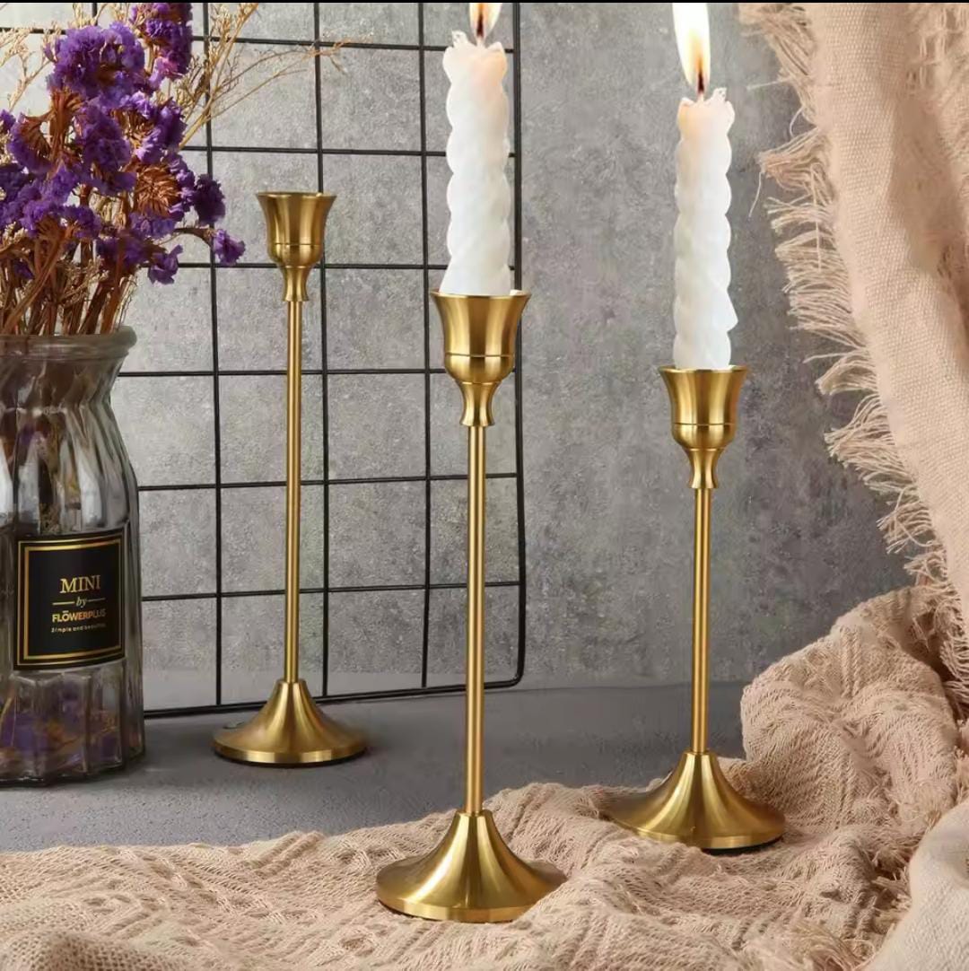 3pc Candlestick Holders