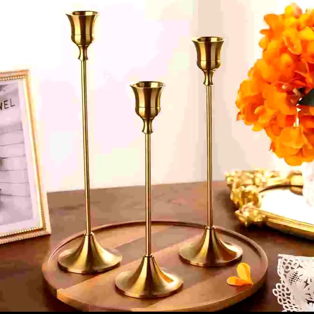 3pc Candlestick Holders