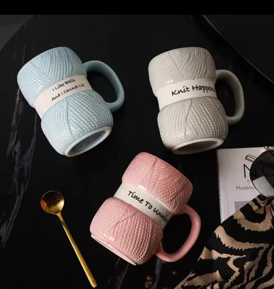 Mug Cup Knitted