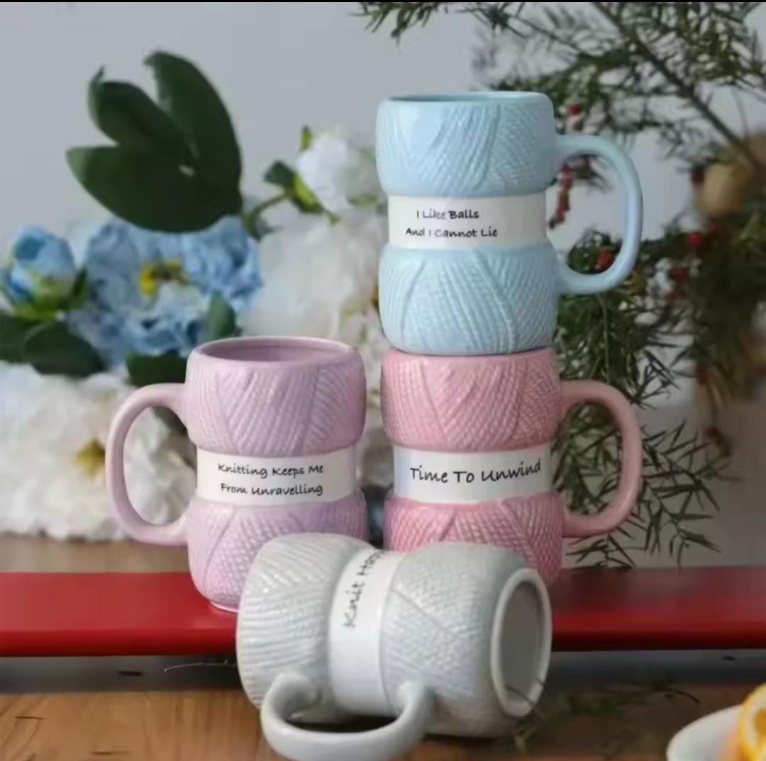 Mug Cup Knitted