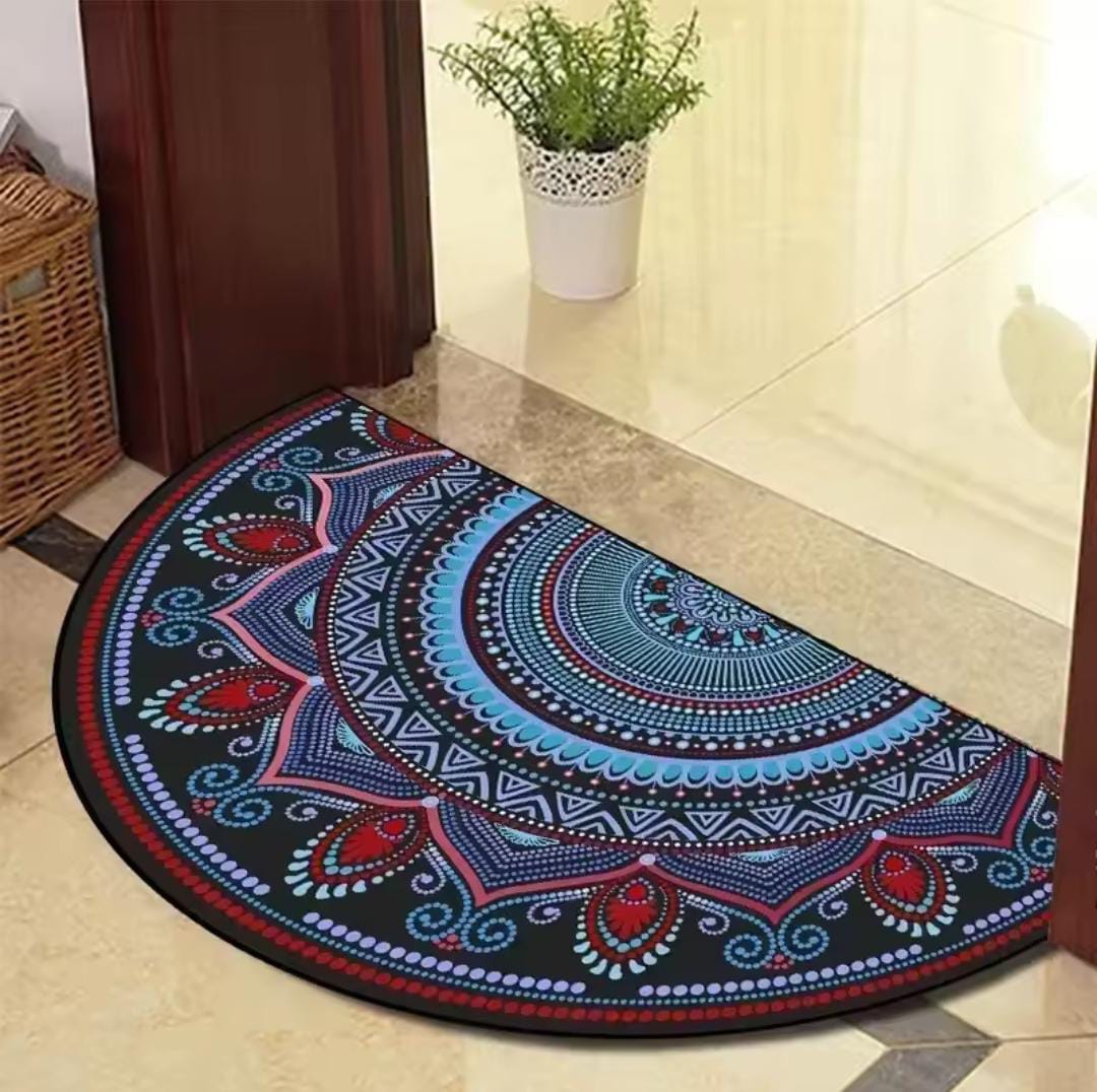 Door Rug Semi-circular Floor Mat