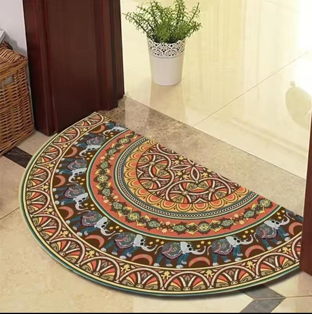 Door Rug Semi-circular Floor Mat