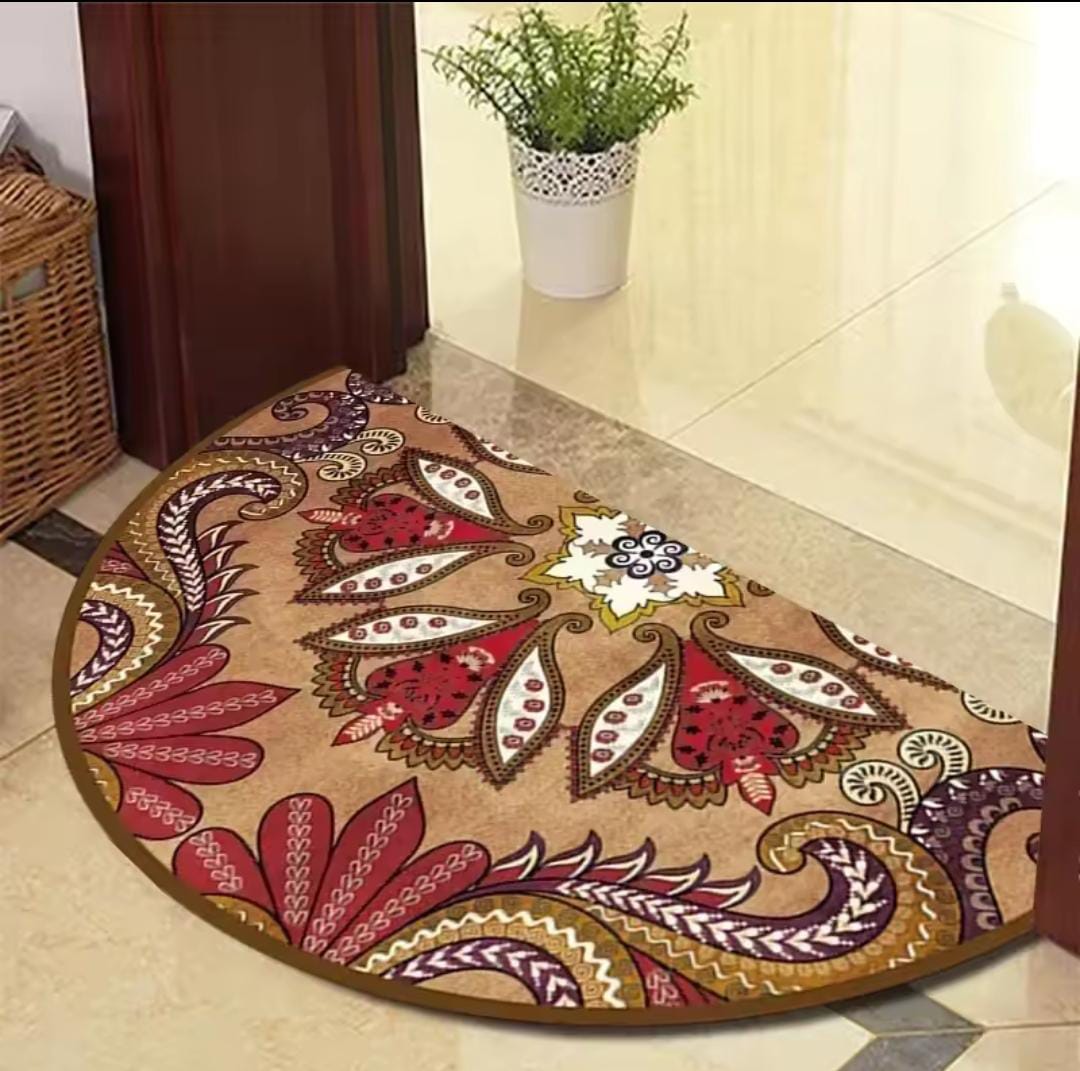 Door Rug Semi-circular Floor Mat