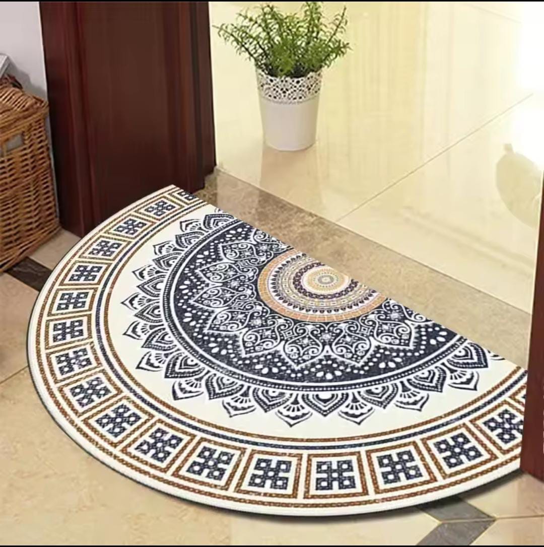 Door Rug Semi-circular Floor Mat